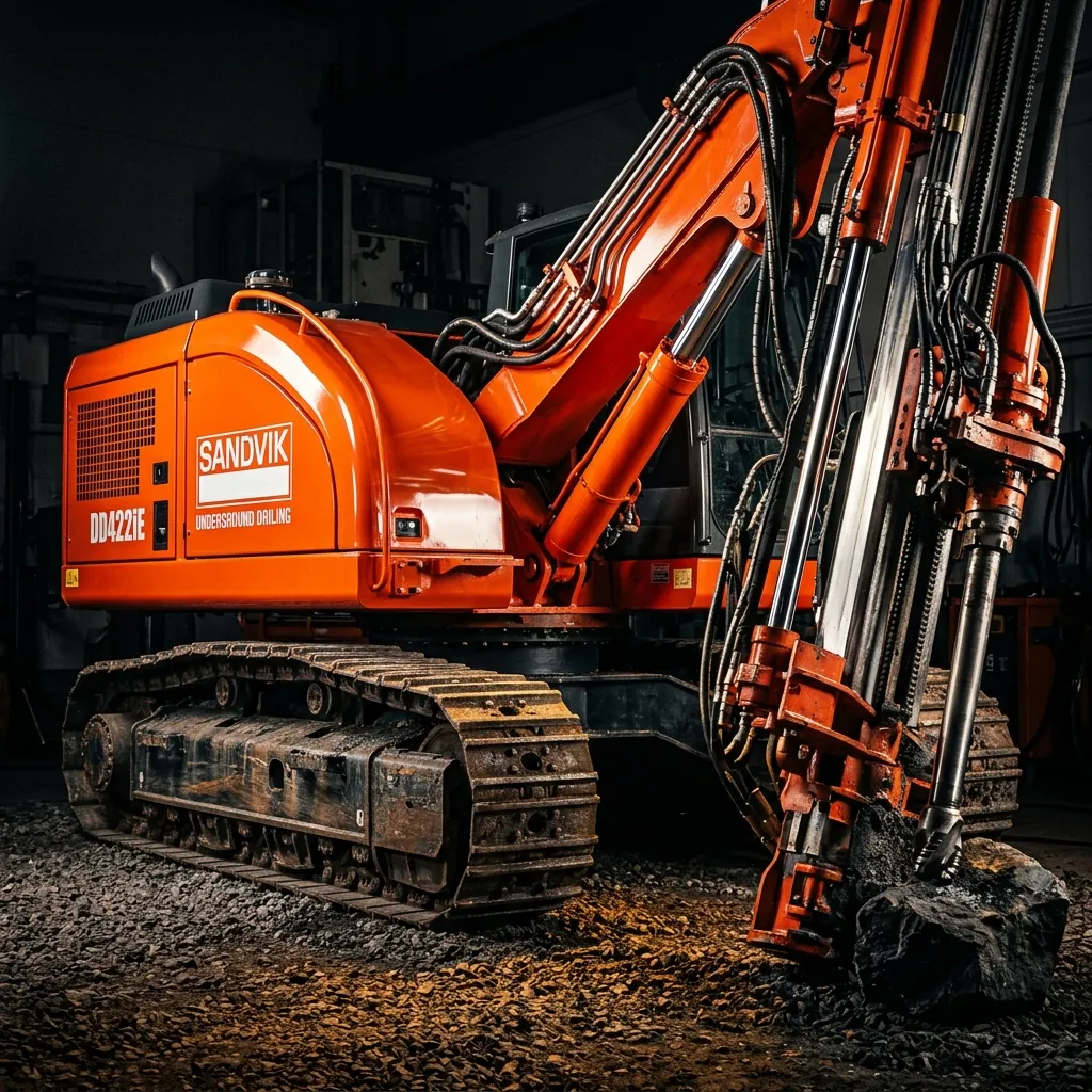 Aftermarket spares compatible with Sandvik drilling machines